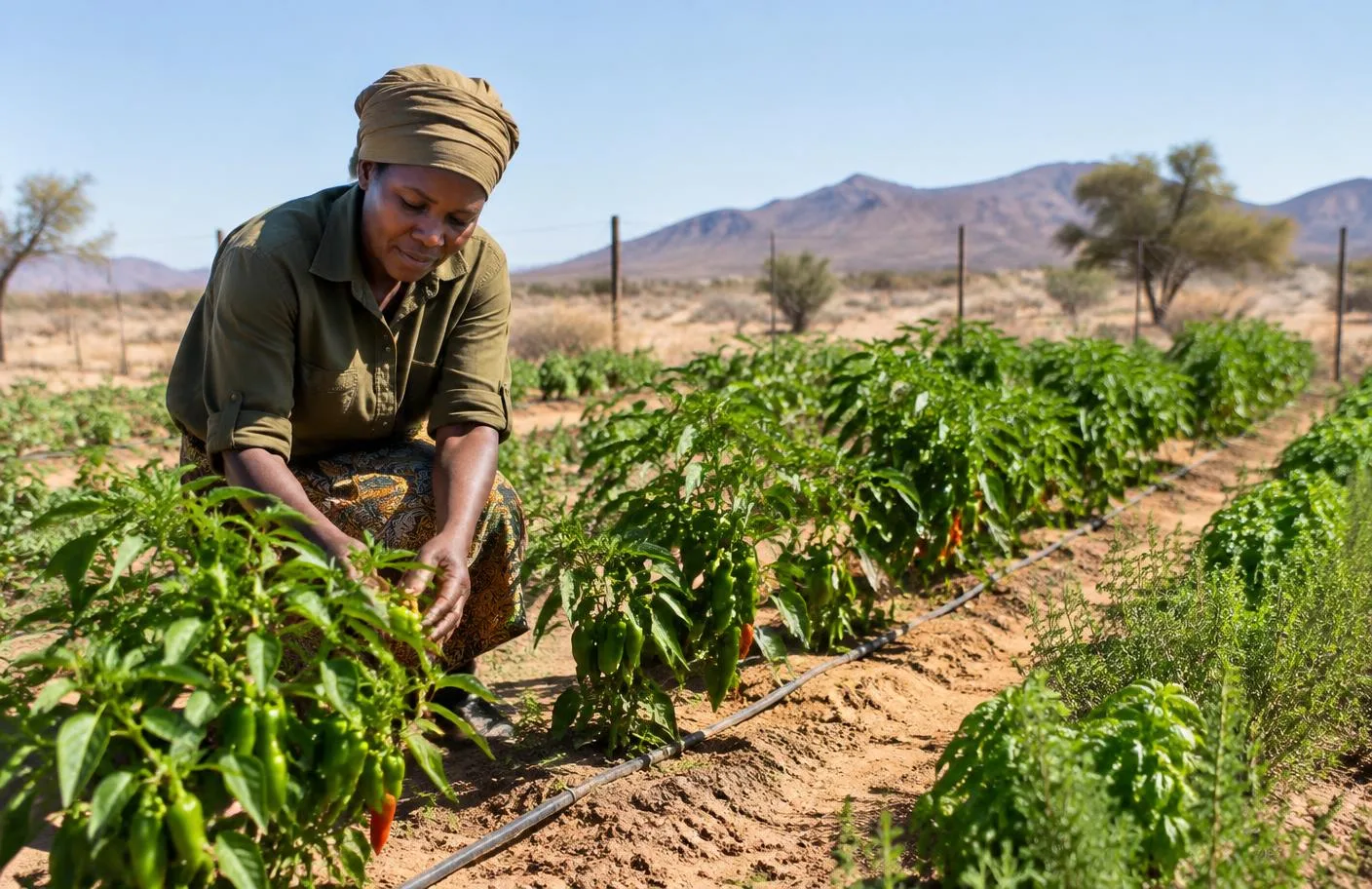Water-efficient sustainable agriculture in Namibia